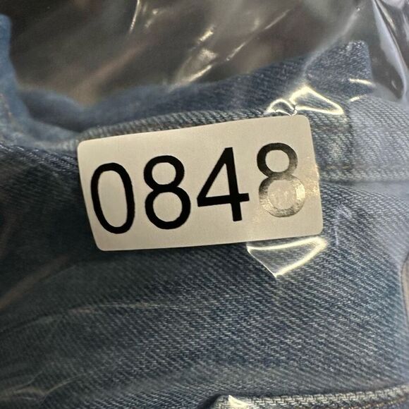 J Crew Women’s Size 27 Billie Demi Boot Crop Jeans Blue Dark Wash Denim Pockets - Picture 7 of 7